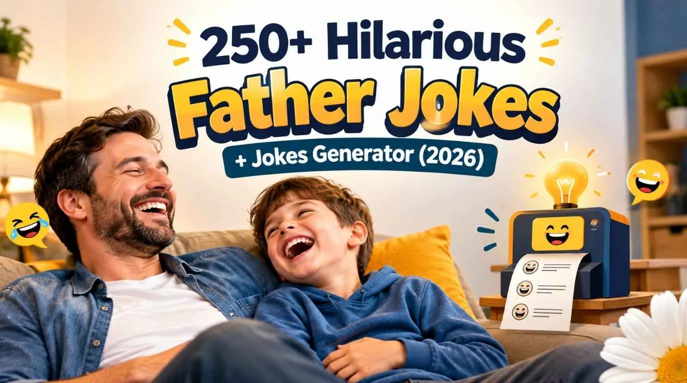 Hilarious Father Jokes With Jokes Generator