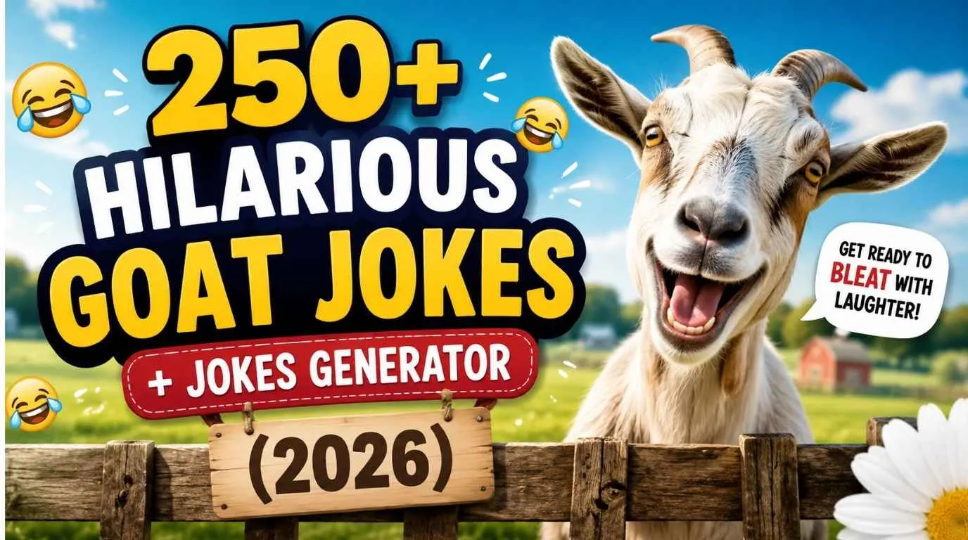 Hilarious Goat Jokes With Jokes Generator